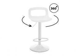 Барный стул Volt white (38x39x76)