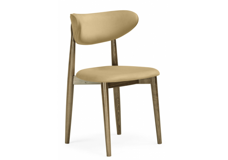 Стул деревянный Фарго бежевый / орех (46x50x80). 