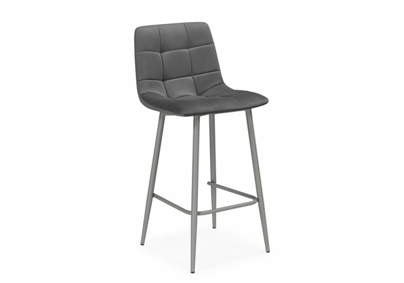 Барный стул Чилли Мини темно-серый (zd 995) / серый (45x53x93). 